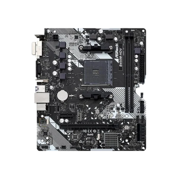 ASROCK Motherboard B450M-HDV R.4