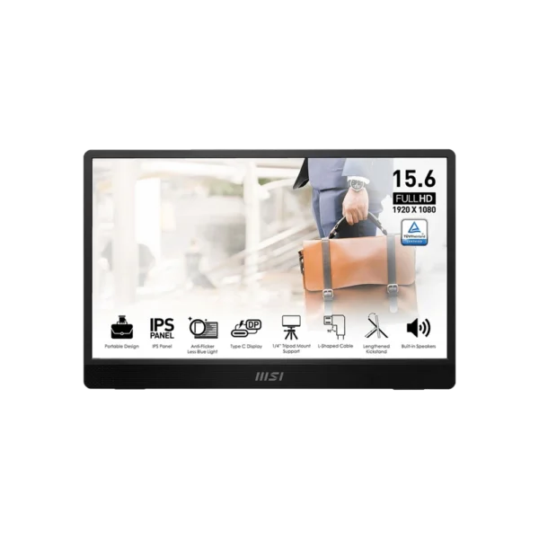 MP161 E2 MSI Monitor LED Portable PRO MP161 E2 16" IPS
