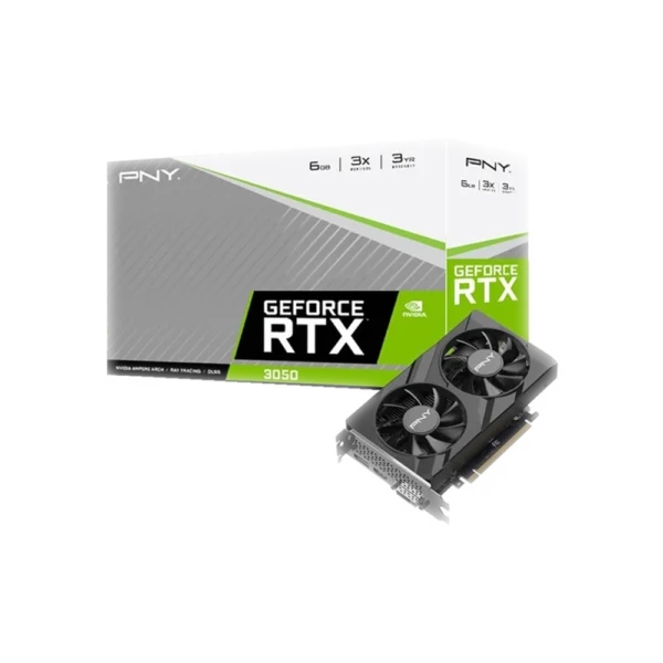 PNY VGA Geforce RTX 3050 Verto 6GB GDDR6 - Dual Fan