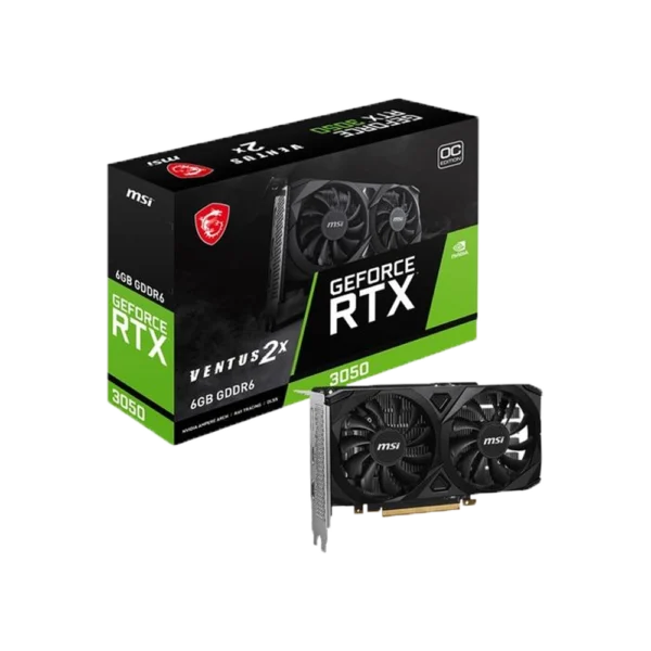MSI VGA Geforce RTX 3050 Ventus 2X E 6GB GDDR6 OC