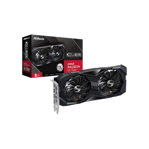 ASROCK VGA AMD Radeon RX 7600 Challenger D 8GB OC GDDR6