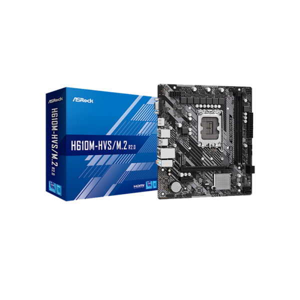 ASROCK Motherboard H610M HVS/M.2 R2.0 - Intel LGA 1700