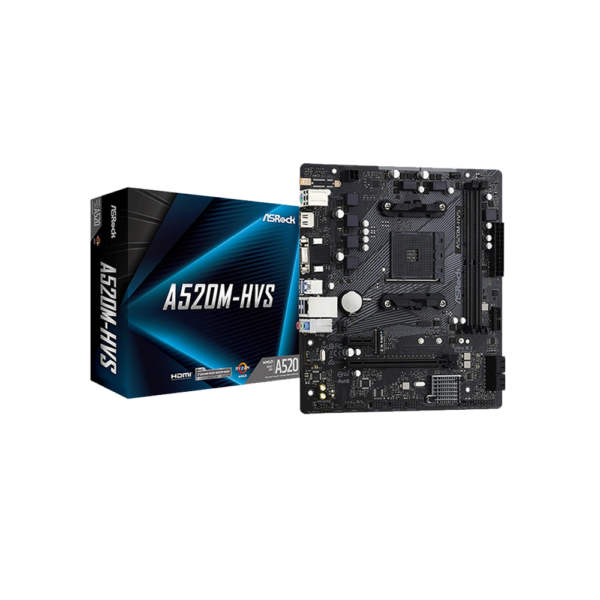 ASROCK Motherboard A520M HVS - Socket AM4