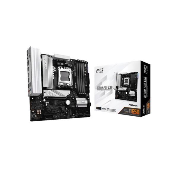 ASROCK Motherboard B650M PRO X3D - Socket AM5