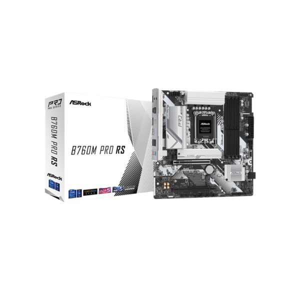 ASROCK Motherboard B760M PRO RS - Intel LGA 1700 DDR5