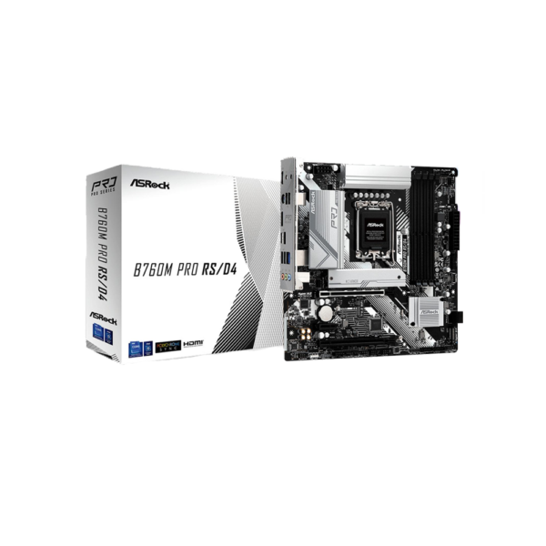 ASROCK B760M PRO RSD4 ASROCK Motherboard B760M PRO RS/D4 - Intel LGA 1700