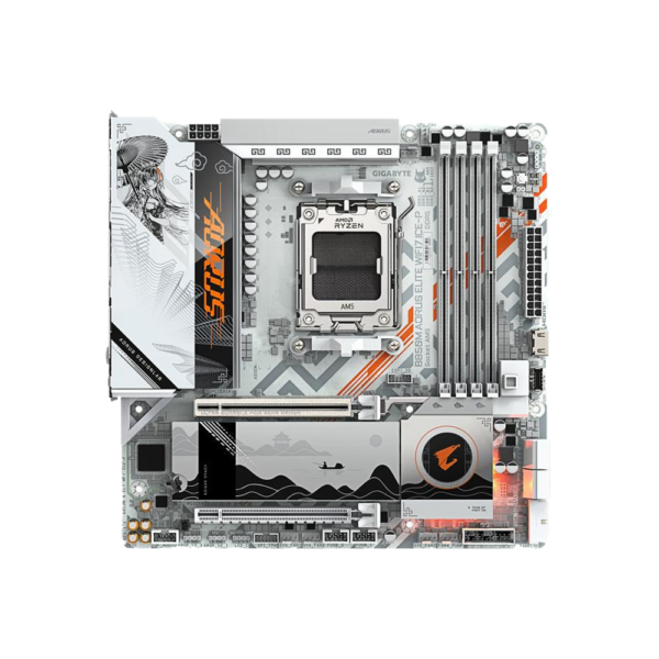 B850M AORUS ELITE WIFI7 ICE-P 2 GIGABYTE Motherboard B850M Aorus Elite WIFI7 Ice-P - Socket AM5