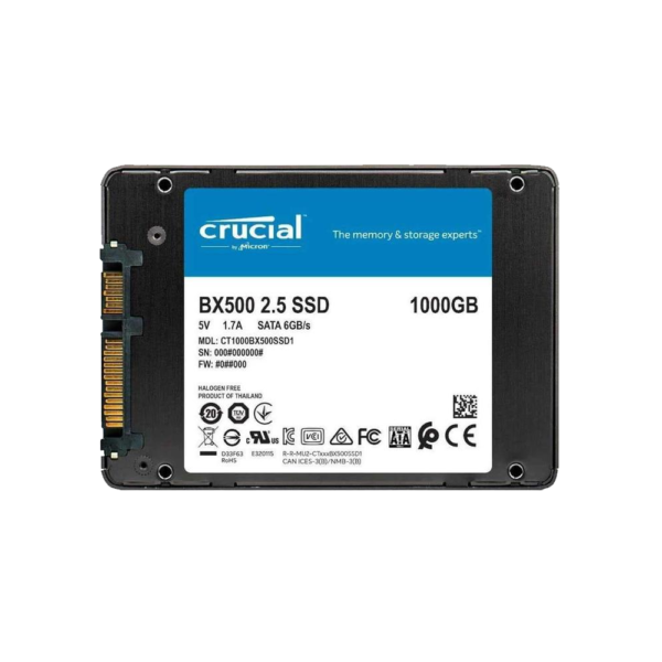 CRUCIAL SSD SATA 2,5" BX500 1TB