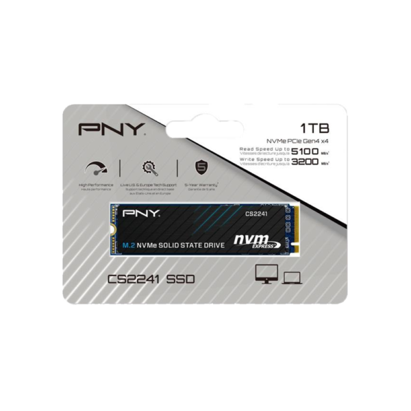 CS2241 1tb PNY SSD NVME CS2241 1TB - Gen 4