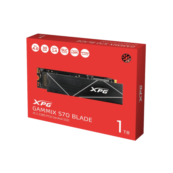 ADATA SSD NVME XPG GAMMIX S70 Blade 1TB - Gen 4