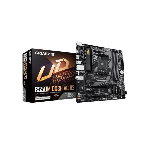 GIGABYTE Motherboard B550M DS3H AC R2 - Socket AM4
