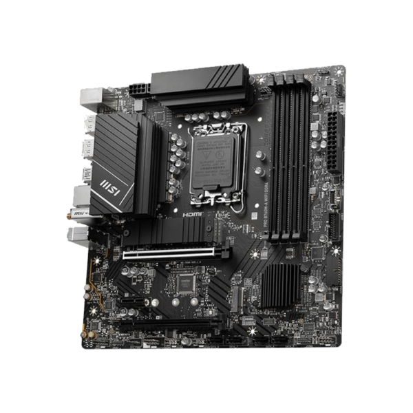 MSI B760M-A WIFI DDR4 2 MSI Motherboard PRO B760M A WIFI - Intel LGA 1700 DDR4