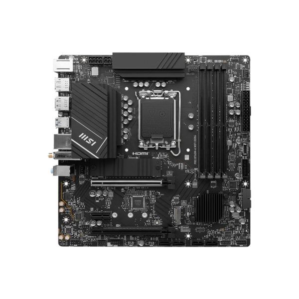 MSI B760M-A WIFI DDR4 3 MSI Motherboard PRO B760M A WIFI - Intel LGA 1700 DDR4