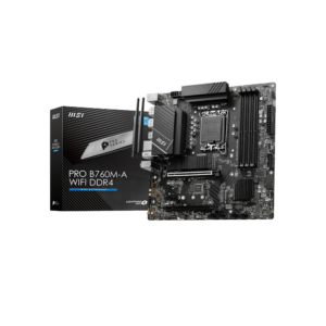 MSI Motherboard PRO B760M A WIFI - Intel LGA 1700 DDR4