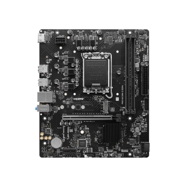 MSI PRO H610M-S DDR4 2 MSI Motherboard PRO H610M S - Intel LGA 1700 DDR4