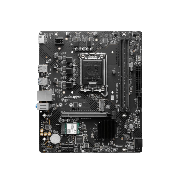 MSI Motherboard PRO H610M S WIFI - Intel LGA 1700 DDR4