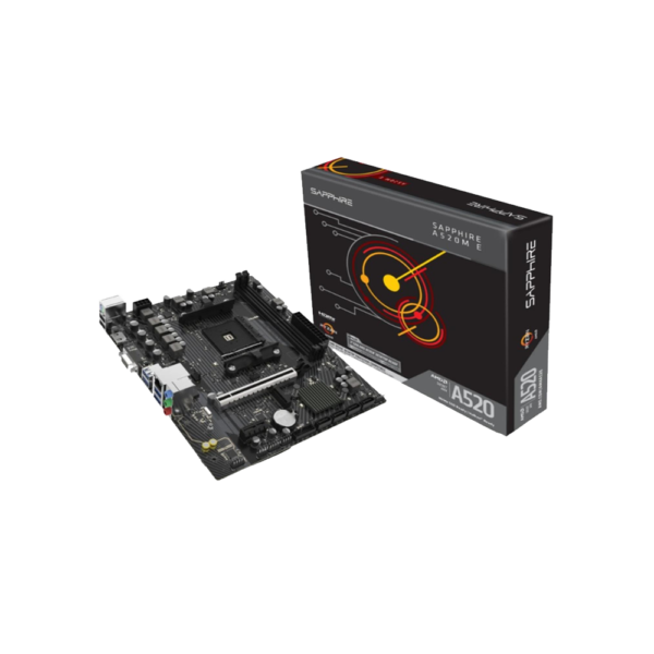 SAPPHIRE Motherboard A520M E - Socket AM4