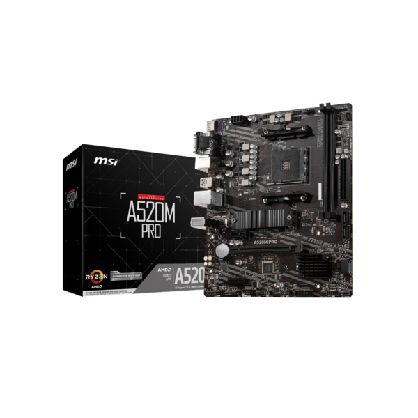 MSI Motherboard A520M Pro - Socket AM4