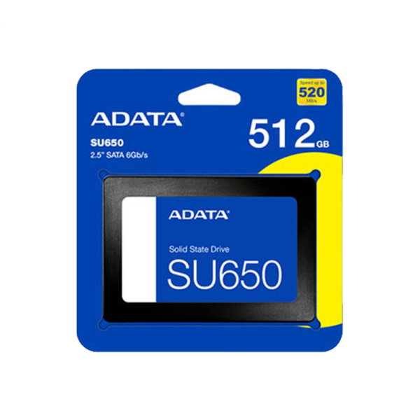 ADATA SSD SATA III 2,5" SU650 512GB