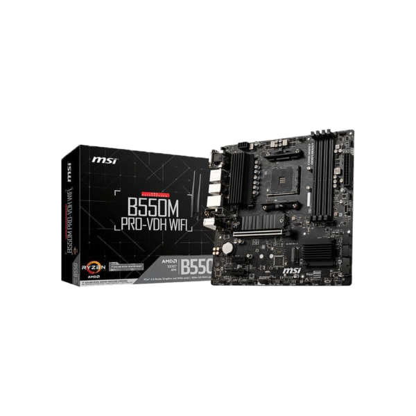 MSI Motherboard B550M PRO-VDH Wifi - Socket AM4