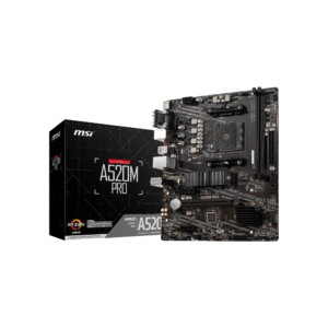MSI Motherboard A520M PRO - Socket AM4
