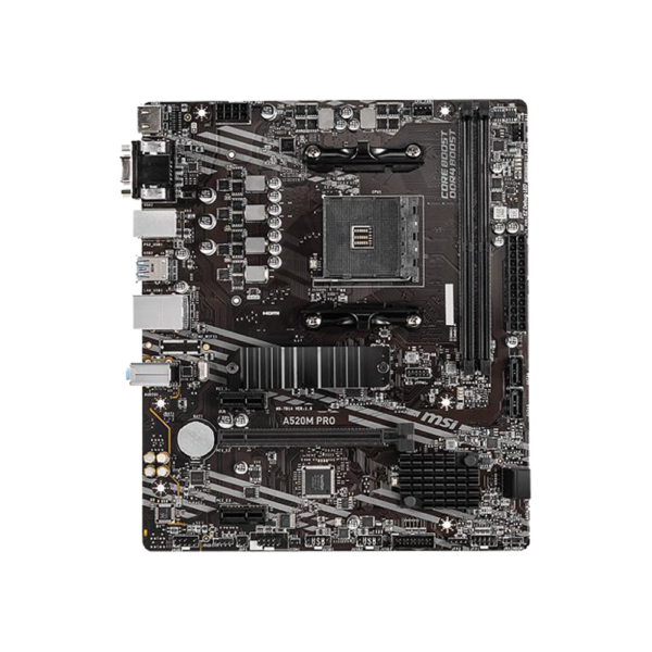 MSI Motherboard A520M PRO - Socket AM4