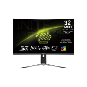 MSI Monitor Gaming MAG 32CQ6PF Curved WQHD 2560x1440 32" 180Hzx`