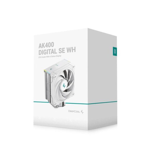 DEEPCOOL CPU Air Cooler AK400 Digital SE - White