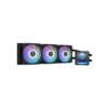GAMDIAS CPU Liquid Cooler Aura GL360 ARGB LCD - Black