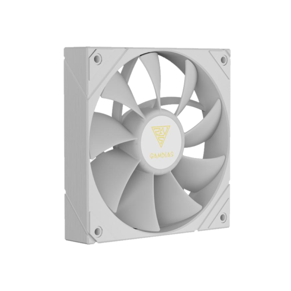 GAMDIAS CPU Air Cooler Boreas M2-51D Digital ARGB - White
