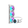 AIGO DARKFLASH CPU Liquid Cooler Nebula DN360D ARGB - White