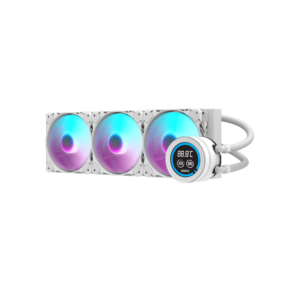 DN360D AIGO DARKFLASH CPU Liquid Cooler Nebula DN360D ARGB - White