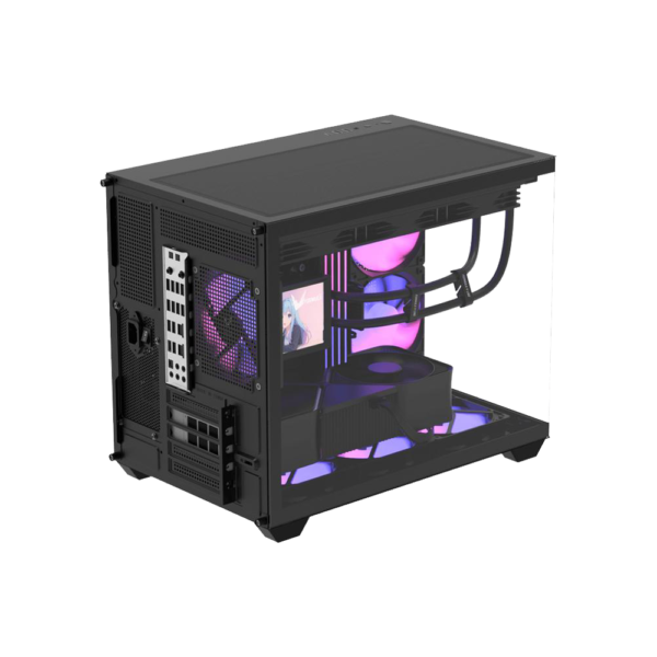 FORMULA 1 FORMULA V-LINE PC Casing Crystal Z2M Plus AR V2 Tempered Glass M-ATX - Black