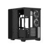 FORMULA 2 FORMULA V-LINE PC Casing Crystal Z7 PA With 5 Fan ARGB E-ATX - Black