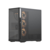 FORMULA V-LINE PC Casing Crystal U9 PA With 4 Fan ARGB E-ATX - Black