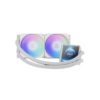 GAMDIAS CPU Liquid Cooler Aura GL240 LCD AGRB – White