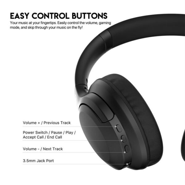 FANTECH Wireless Headphone Go Vibe WH05 - Black