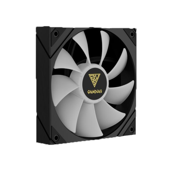 M2-51D ARGB 1 GAMDIAS CPU Air Cooler Boreas M2-51D Digital ARGB - Black
