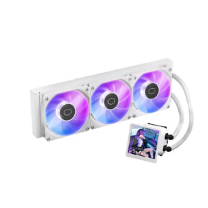 COOLER MASTER CPU Liquid Cooler MasterLiquid Core LCD 360 ARGB - White