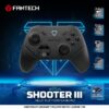 WGP13S 2 FANTECH Wireless Gamepad SHOOTER III WGP13S Hall Effect Dual Connection - Black