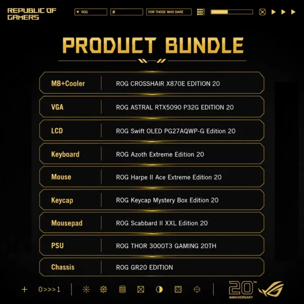 asus-rog-20th-anniversary-pba-set-nano-komputer-6951251 ASUS ROG 20th Anniversary PC Set