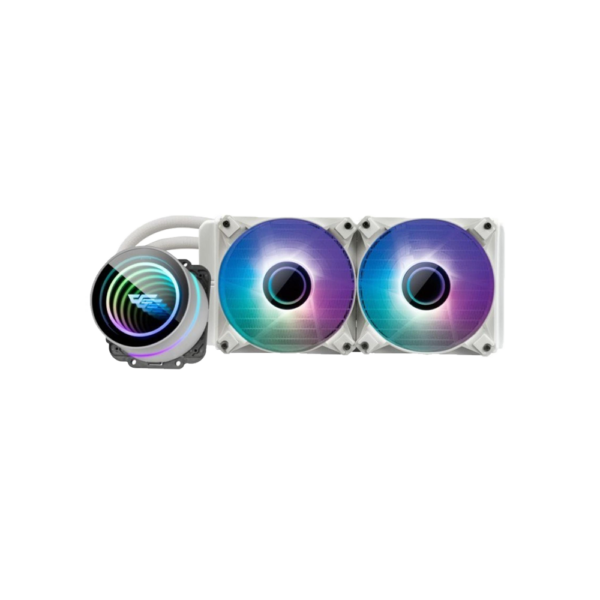 AIGO DARKFLASH CPU Liquid Cooler Twister DX-240 V2 ARGB - White