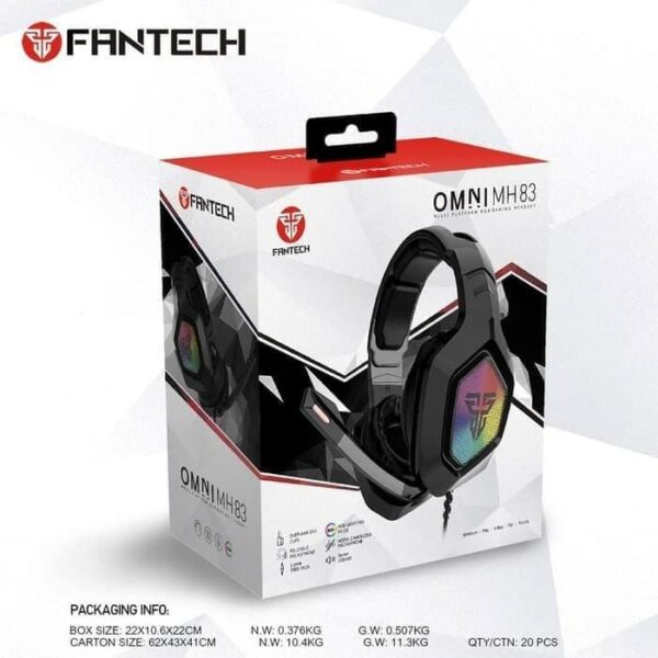 fantech MH-83 1 FANTECH Gaming Headset RGB MH83 Omni