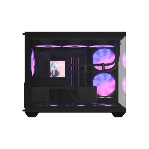 formula 6 FORMULA V-LINE PC Casing Crystal Z2M Plus AR V2 Tempered Glass M-ATX - Black