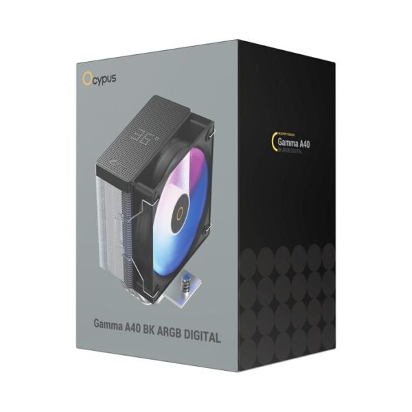 gamma 2 OCYPUS CPU Air Cooler Gamma A40 ARGB - Black