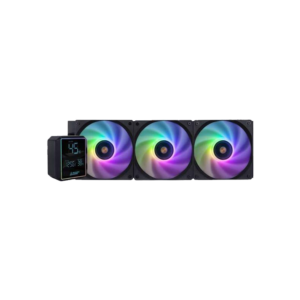 PARADOX GAMING CPU Liquid Cooler Elixir 360 LCD ARGB – Black