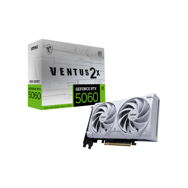 MSI VGA Geforce RTX 5060 8G Ventus 2X OC White