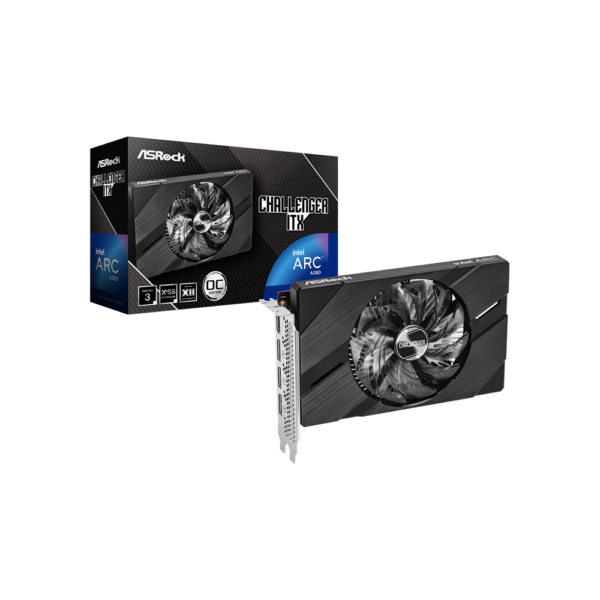 ASROCK VGA Intel Arc A380 Challenger ITX 6GB