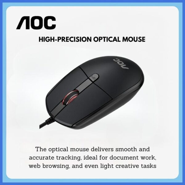 KM170 COMBO 1 AOC Keyboard Mouse Office KM170 Combo