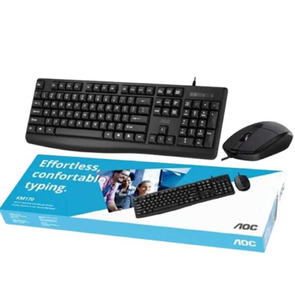 KM170 COMBO 2 AOC Keyboard Mouse Office KM170 Combo